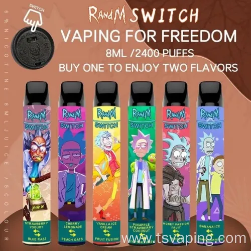 Mini E-Cig Randm switch with 2 Flavors Mixed